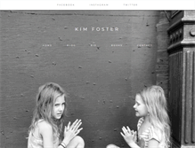 Tablet Screenshot of kim-foster.com